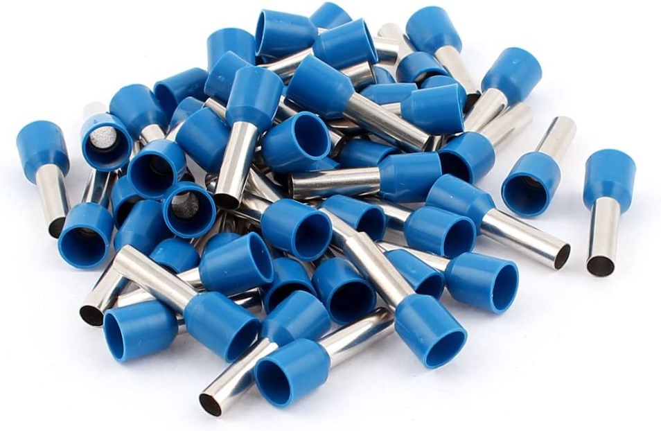 KOŃCÓWKA TULEJKOWA IZOLOWANA 50/20 NIEBIESKA Kod producenta 50X20