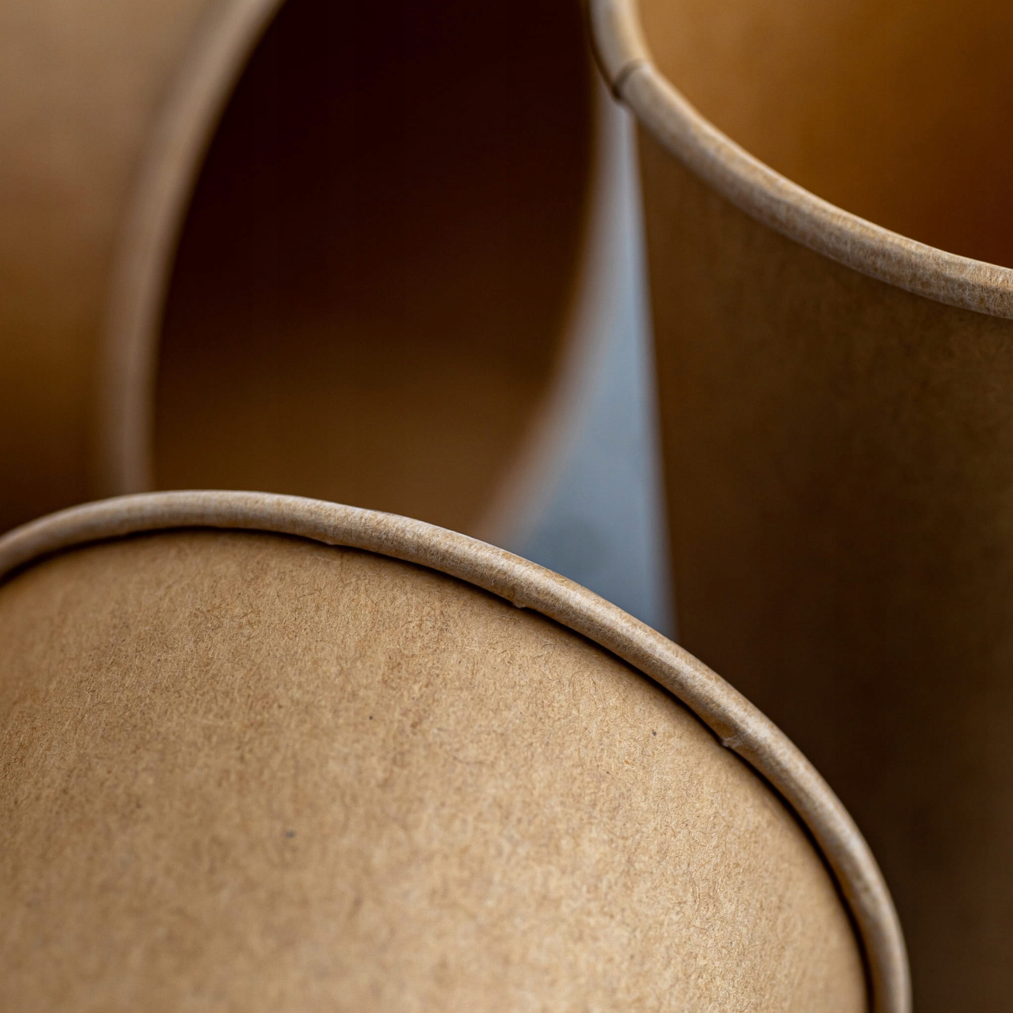 Kubek papierowy 180 ml brązowy - 50 sztuk Materiał papier