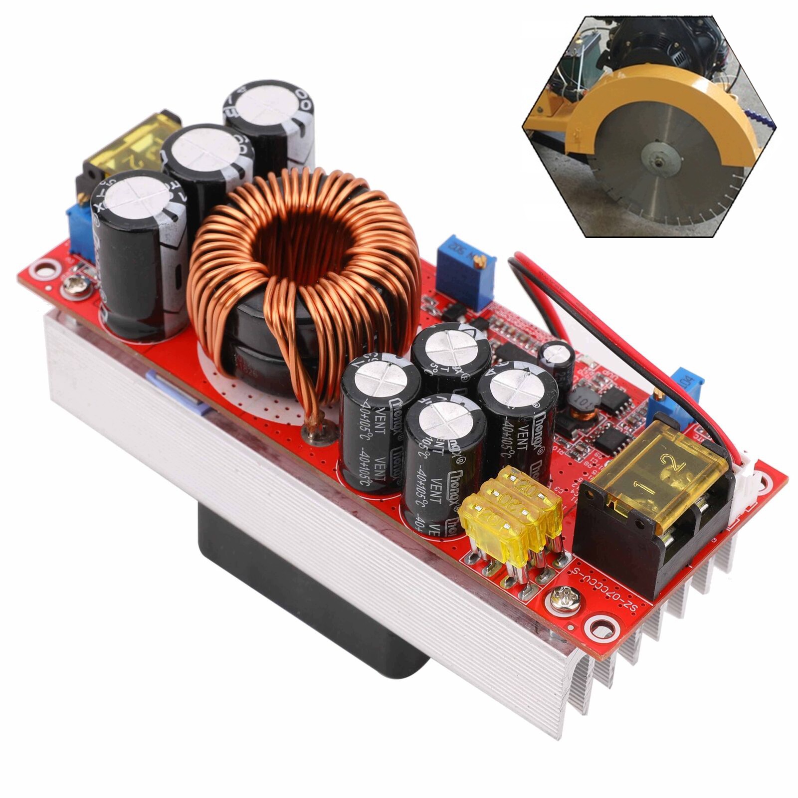 Měnič Napětí zvyšující napětí DC-DC 1800 W, 40 A