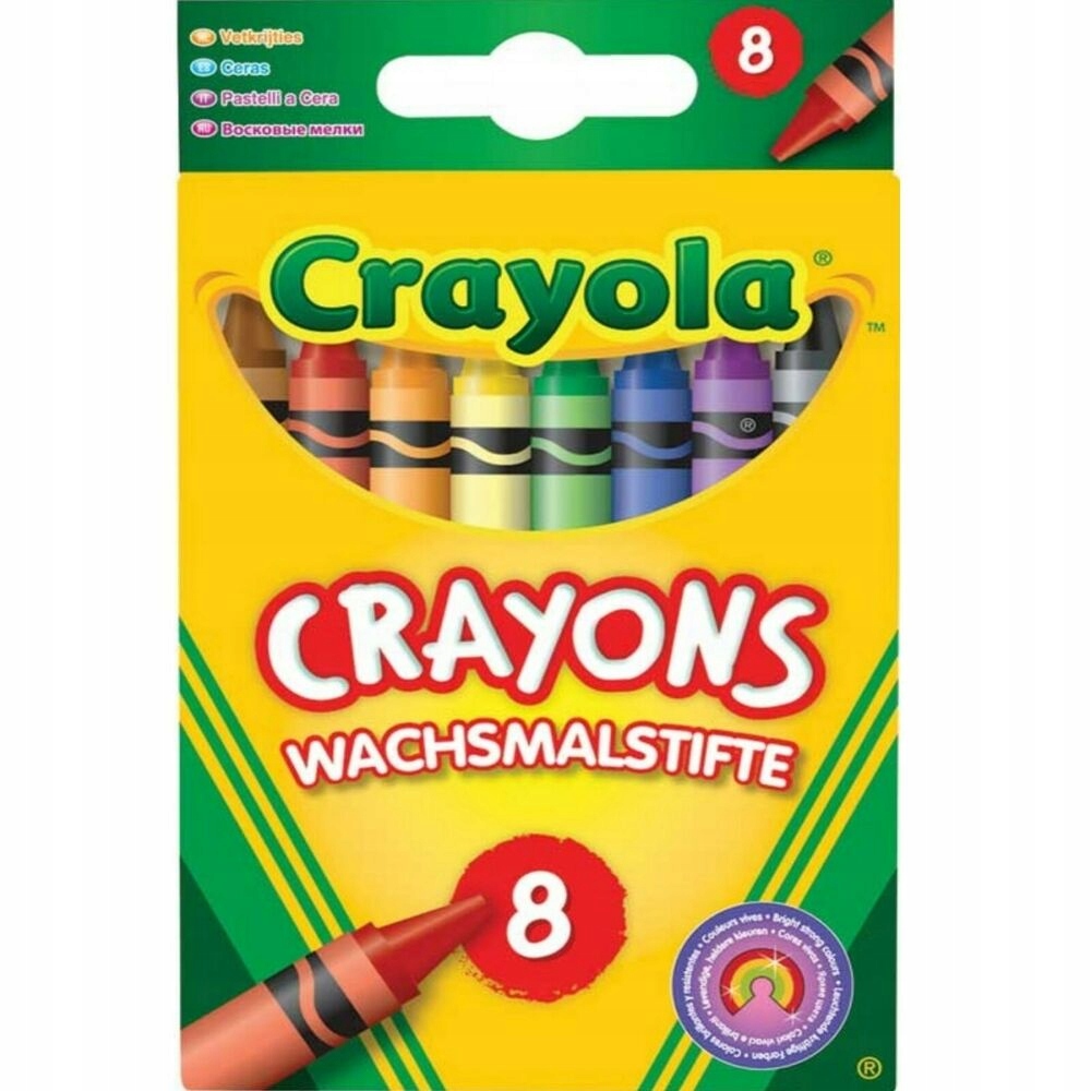

Crayola Kredki świecowe Crayola 8 sztuk