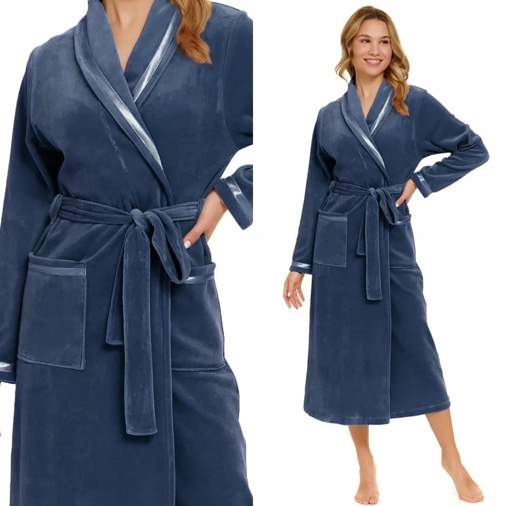 Dámský Župan Doctor Nap 1078 M 38 Tmavě modrá