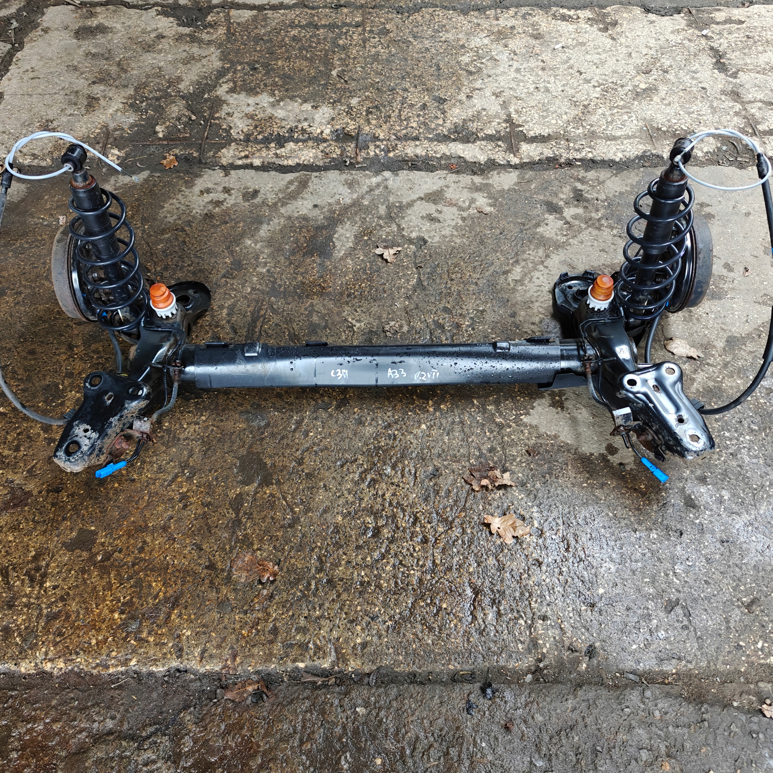 CITROEN C3 III 1.2 VTI TYLNA BELKA ZAWIESZENIA OŚ