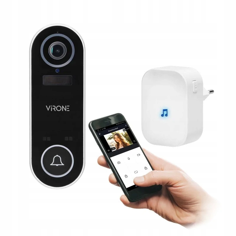 Orno Tuya Bezdrátový Videozvonek IP65 Síťový Přijímač Wi-fi