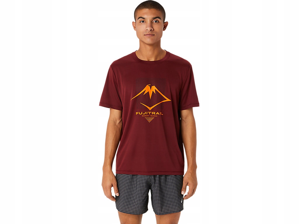 Asics Męska Koszulka Do Biegania Fujitrail Logo Ss Top 2011C381-600 R. Xs