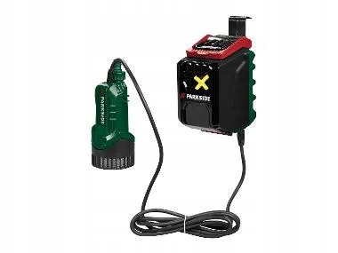 Pompa akumulatorowa Parkside zatapialna na deszczówkę 20V Prpa 20-Li B3