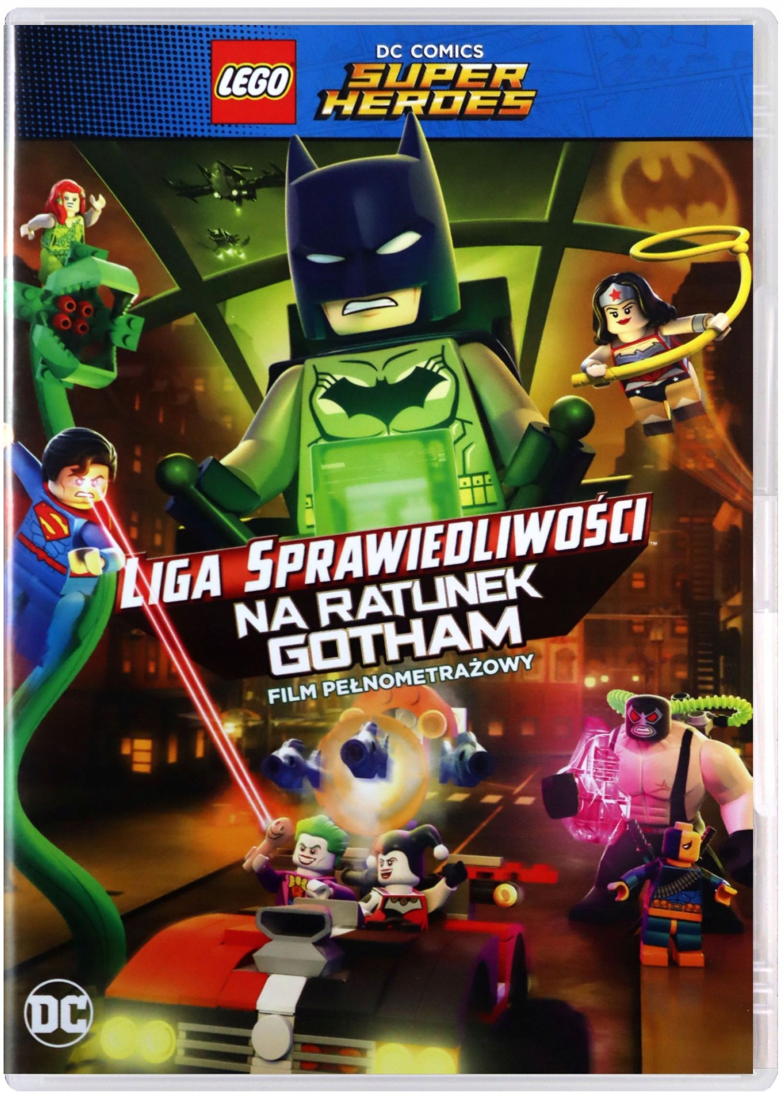 LEGO LIGA SPRAWIEDLIWOŚCI: NA RATUNEK GOTHAM (DVD)