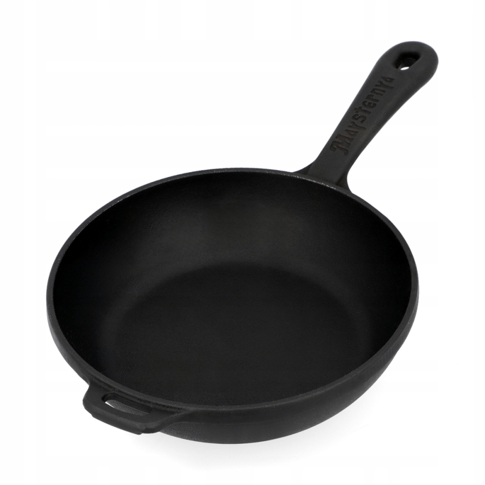 

Patelnia żeliwna Maysternya Cast Iron 16 cm czarna