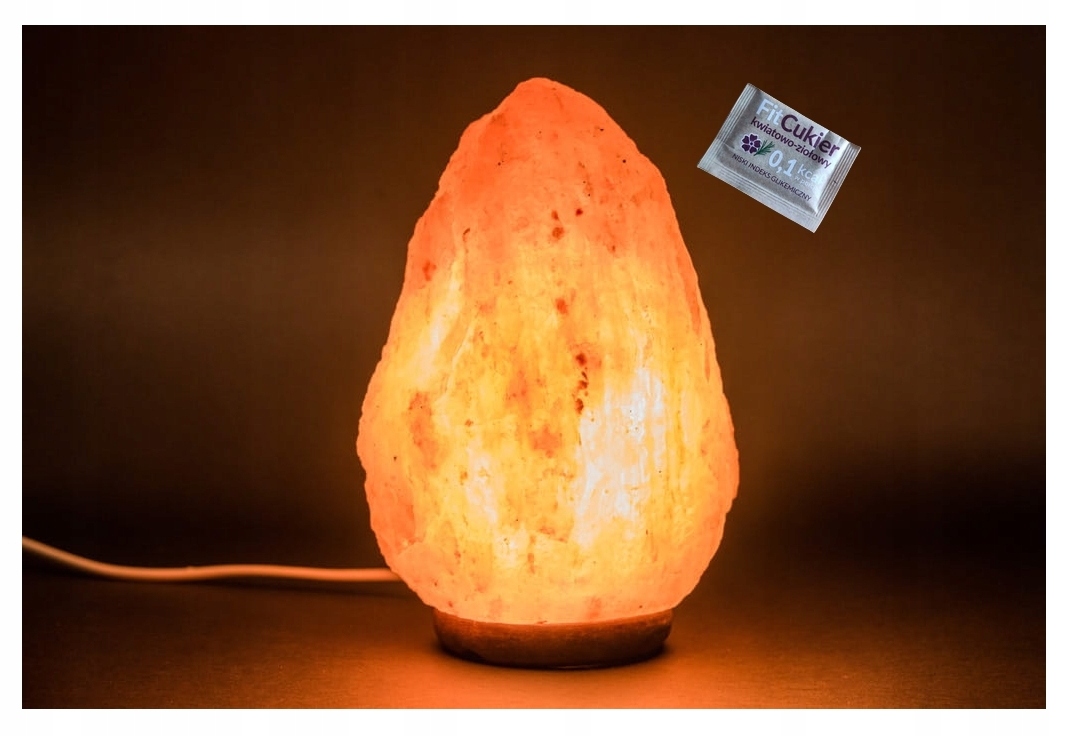 LAMPA SOLNA SÓL HIMALAJSKA 1-2 kg JONIZATOR lampka Kod producenta 4496