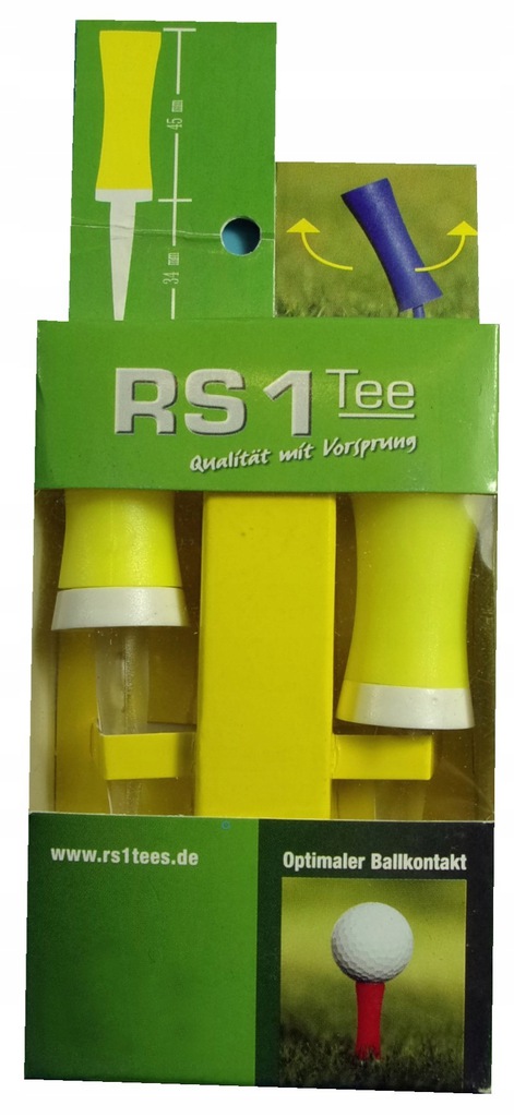 RS1 Tees stopka do golfa rozmiar C 62mm 2szt