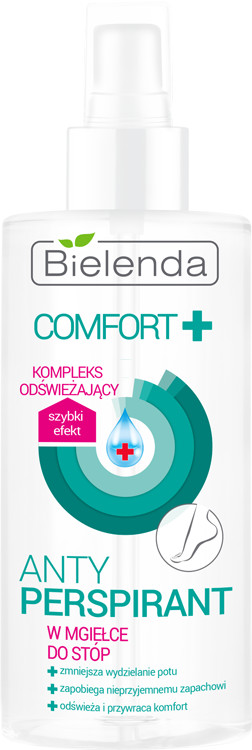 BIELENDA COMFORT ANTYPERSPIRANT- MGIEŁKA ODŚWIEŻAJĄCA DO STÓP 150ML