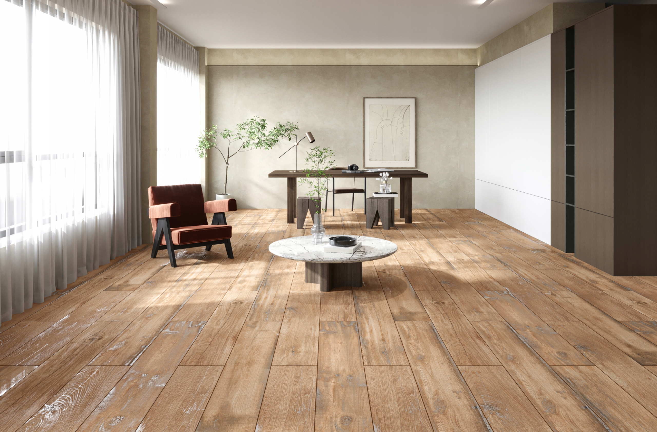 PŁYTKI DREWNOPODOBNE GRES BOHEMIA PEACH 20X120 Typ gres