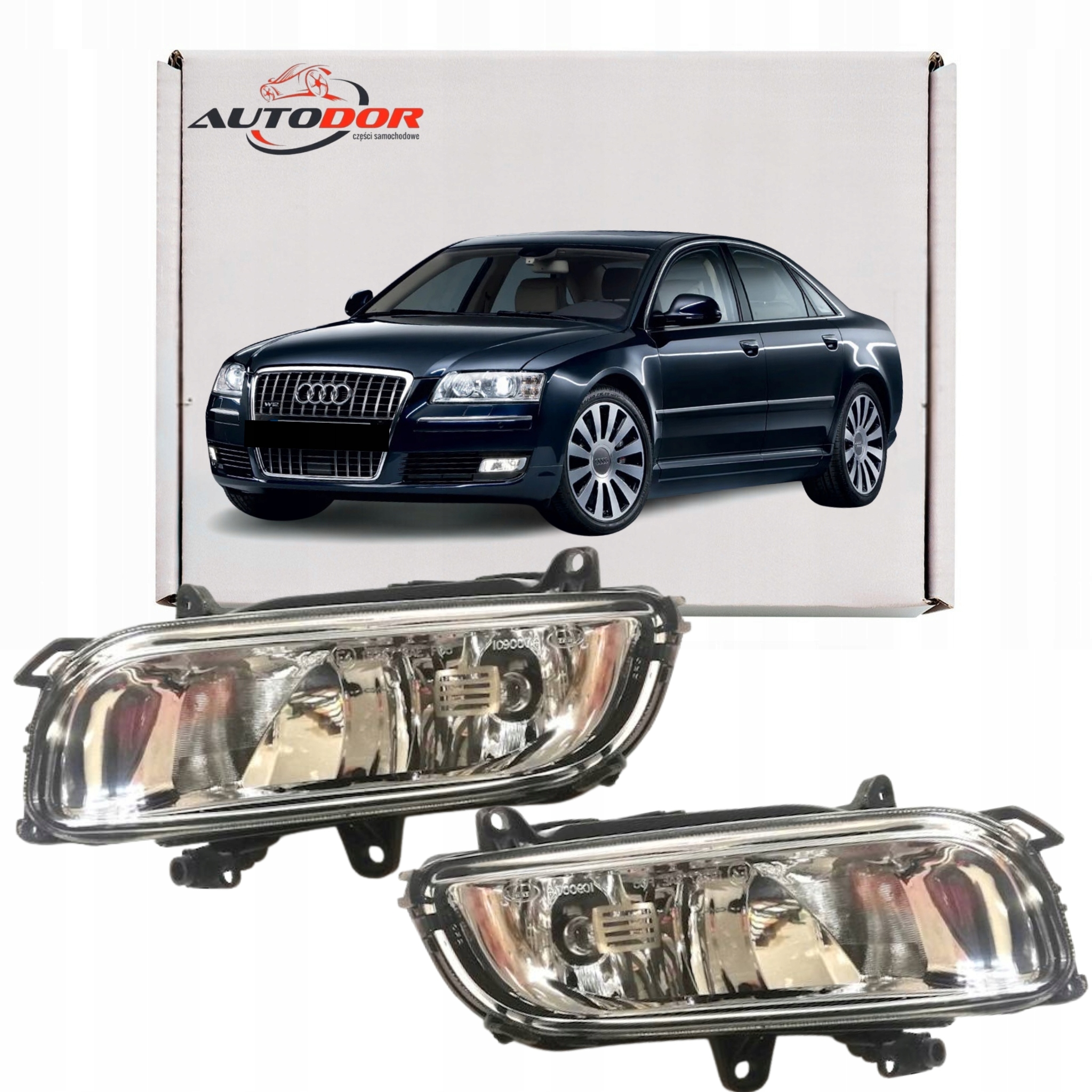 Audi A8 D3 2008-2010 Halogenové Pravé Levé Mlhové Světlomety Žárovky