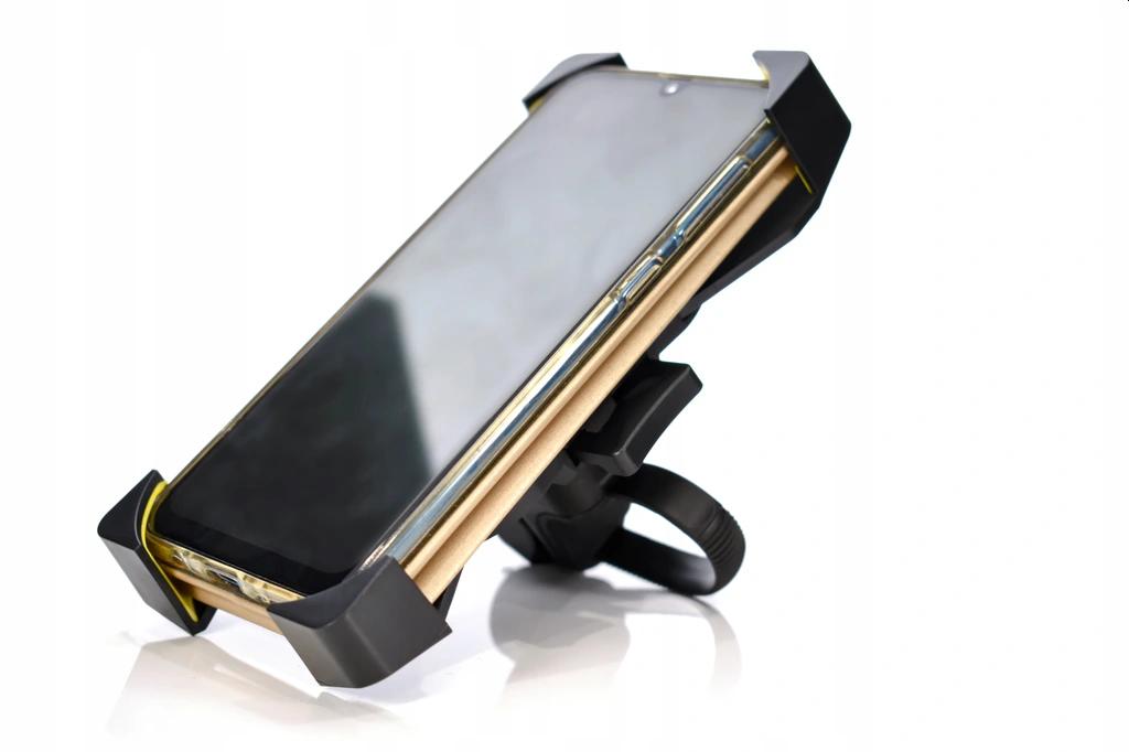 SAMOZACISKOWY TRZYMAK ROWEROWY NA TELEFON KOMÓRKĘ Waga produktu z opakowaniem jednostkowym 0.14 kg