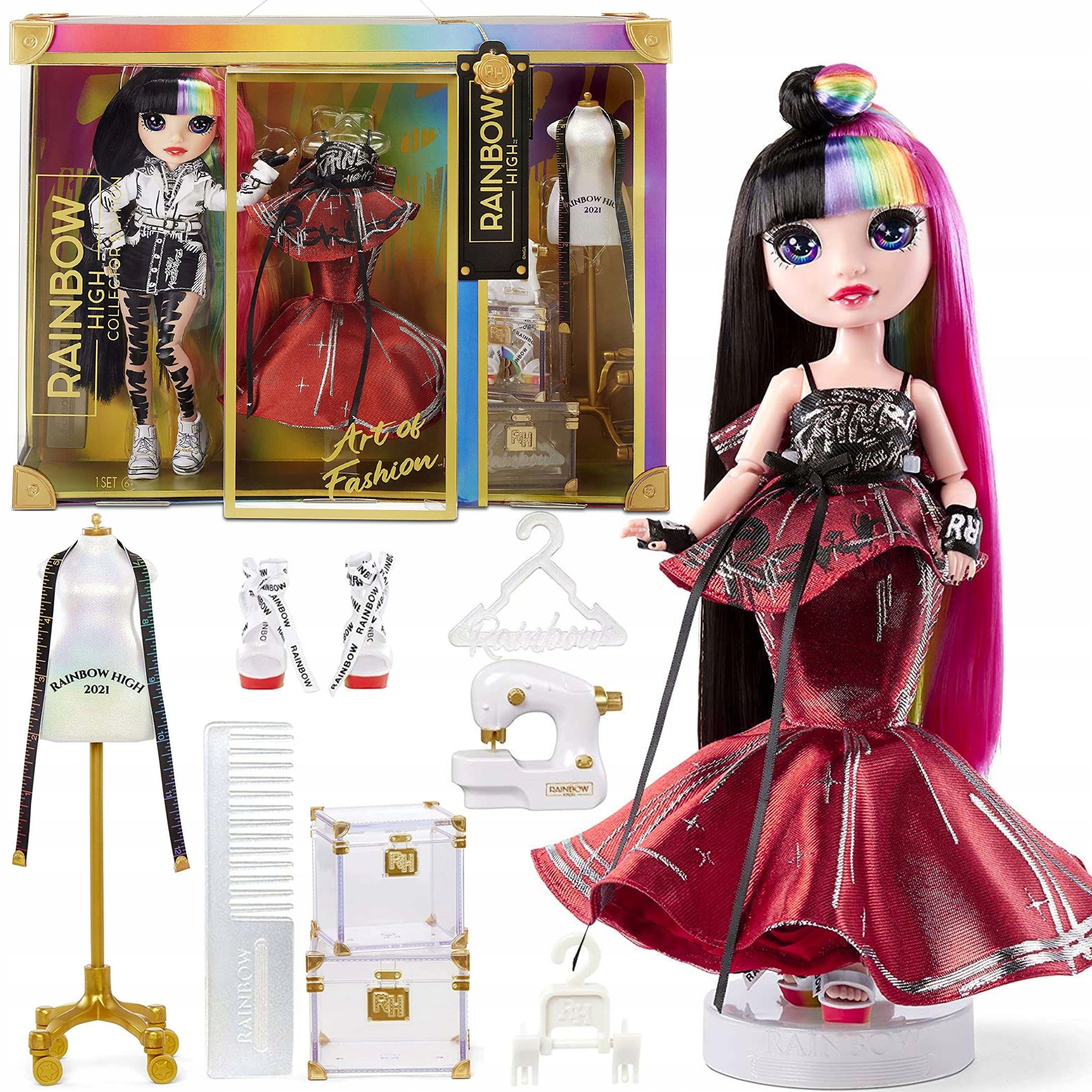 

Rainbow High Lalka Kolekcjonerska Jett Dawson