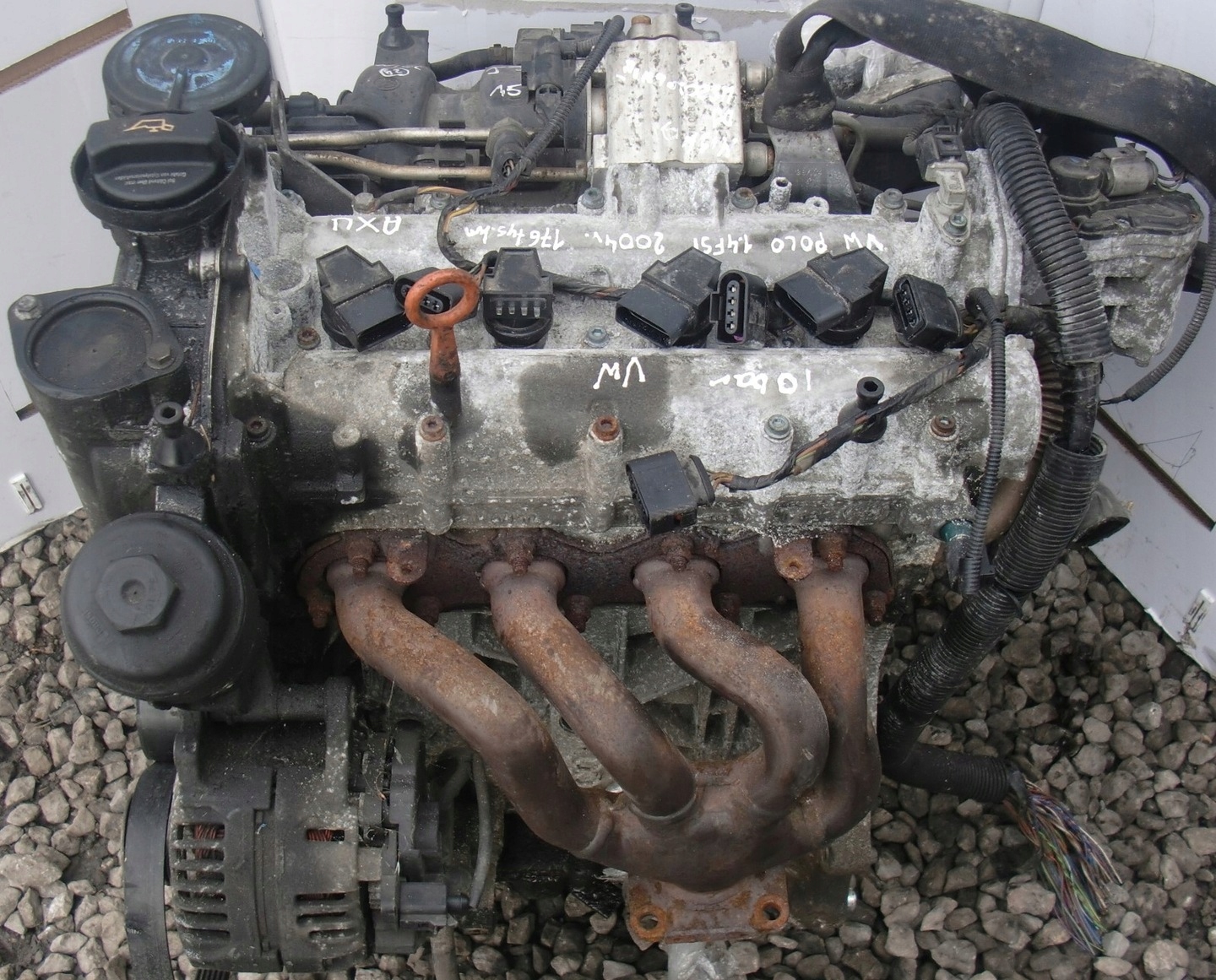 VW POLO 9N 1.4 FSI 86KM AXU engine complete KPL