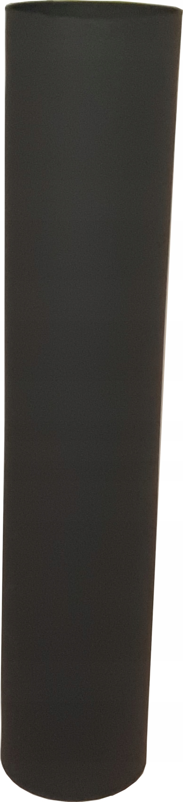 

Wazon szklany cylinder Czarny Mat wysoki H 50 cm