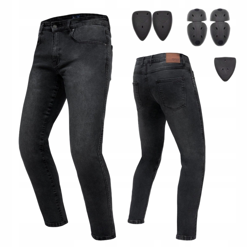 Motocyklové džínsy Broger California Washed Black čierne Darčeky