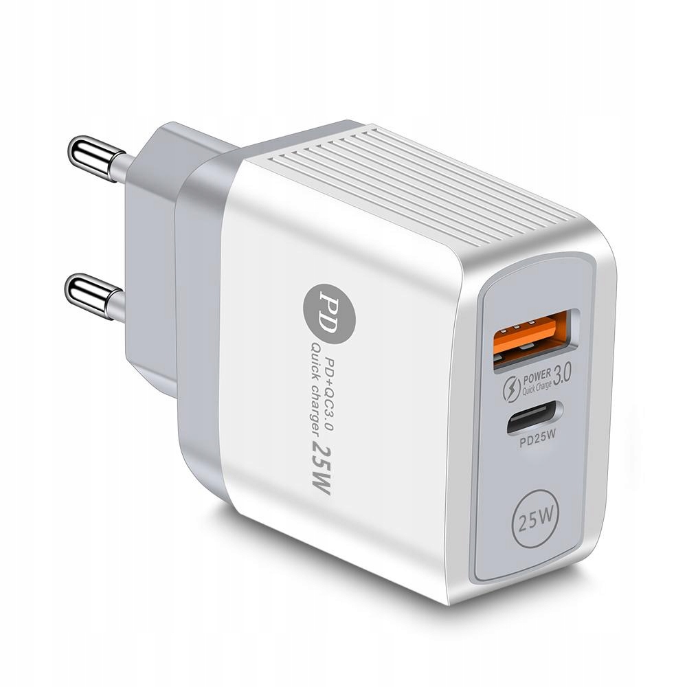 

Ładowarka Sieciowa Fast Charge 25W Qc 3.0 Pd