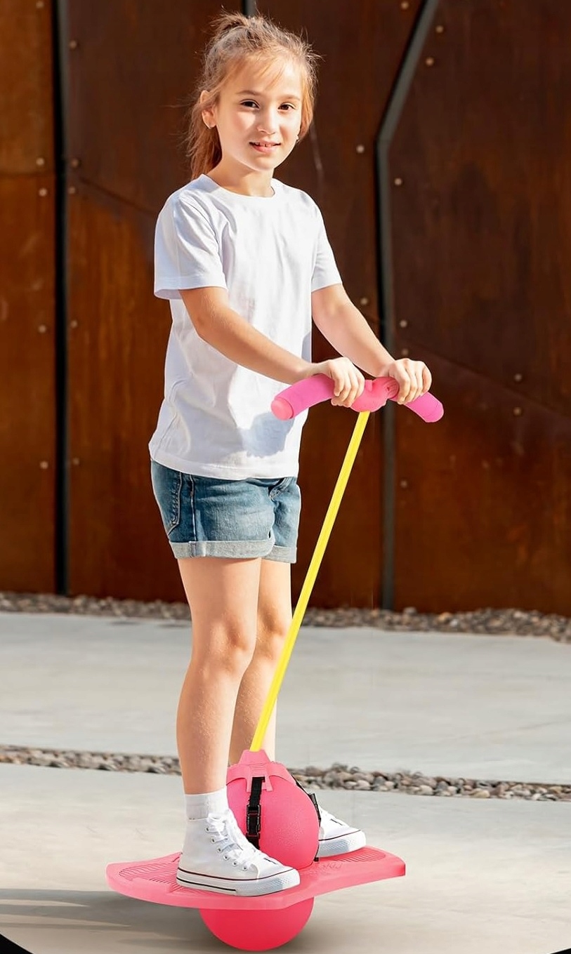 SKOCZEK DLA DZIECI POGO JUMPER RÓWNOWAGA RÓŻOWY EAN (GTIN) 5905991022282