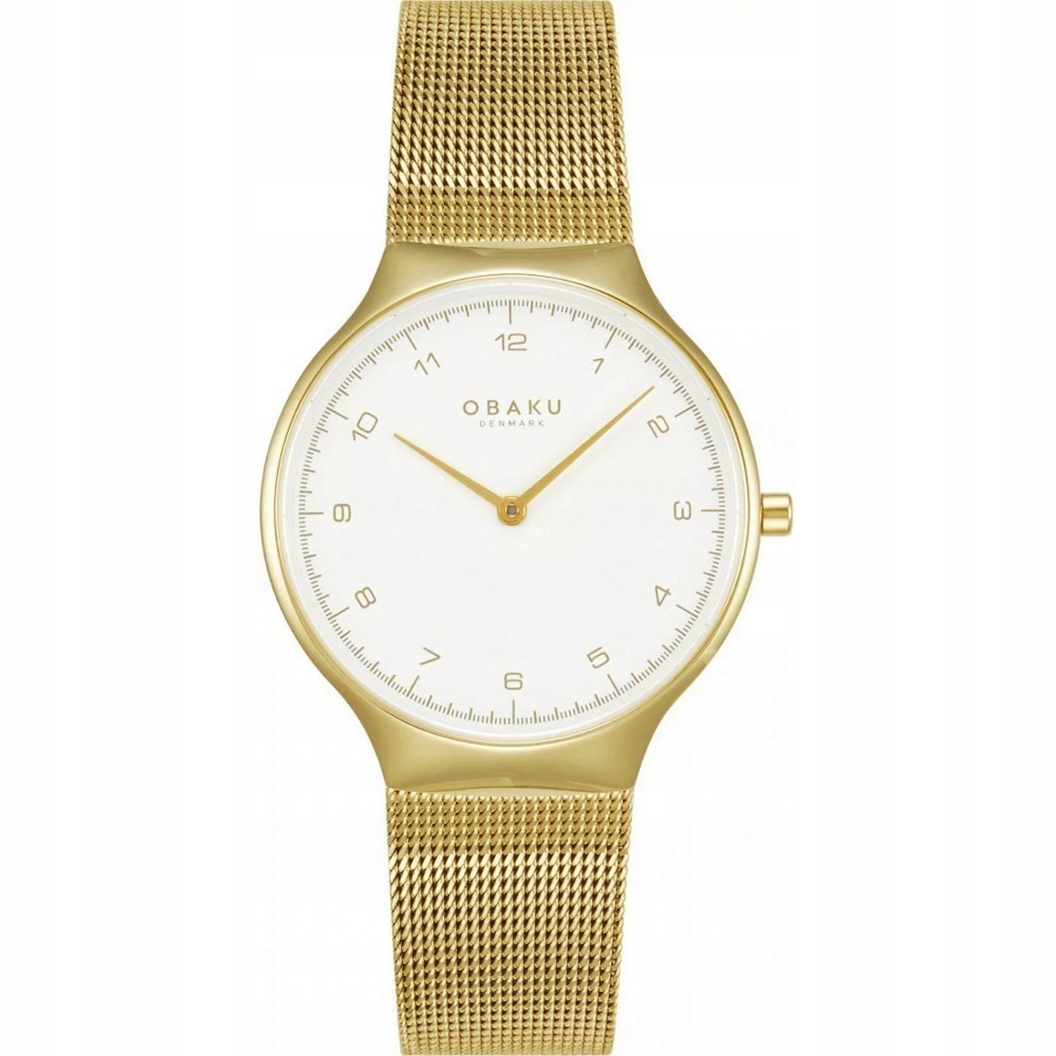 Dámské hodinky Obaku Denmark V306LXGWMG zlaté