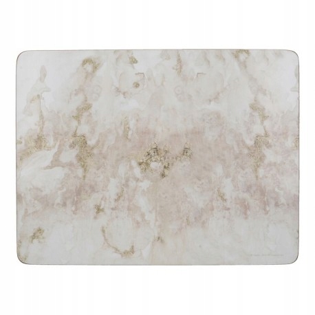 Podkładki Korkowe Na Stół Szary Marmur Marble Duże Komplet 4 szt.