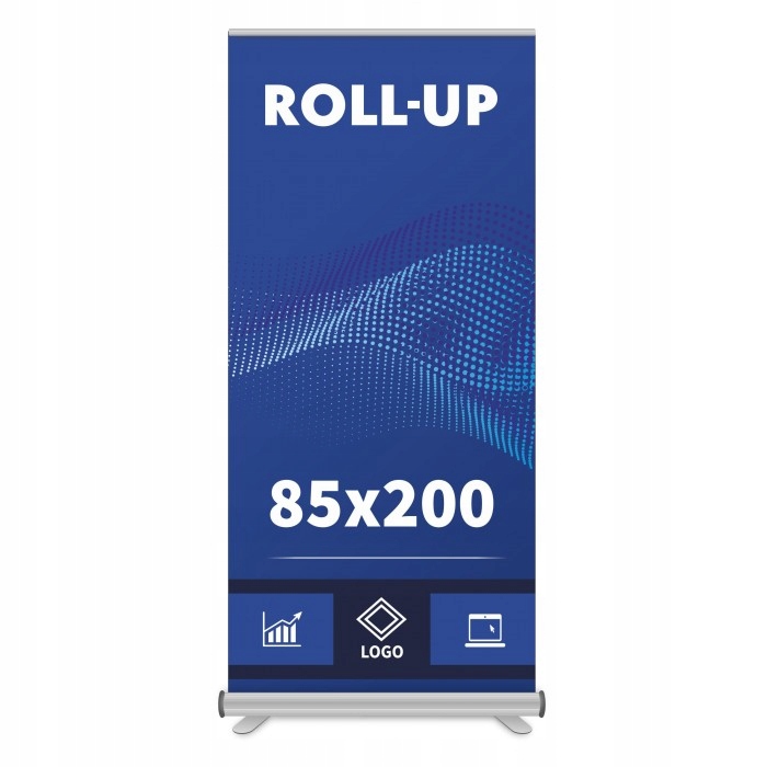 ROLL-UP STRONG BLOCKOUT Z NADRUKIEM 85x200cm PROJEKT