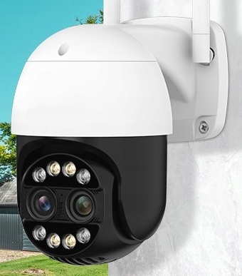 Kamera Zewnętrzna Obrotowa Ip Wifi 8MP 8xZoom Dual