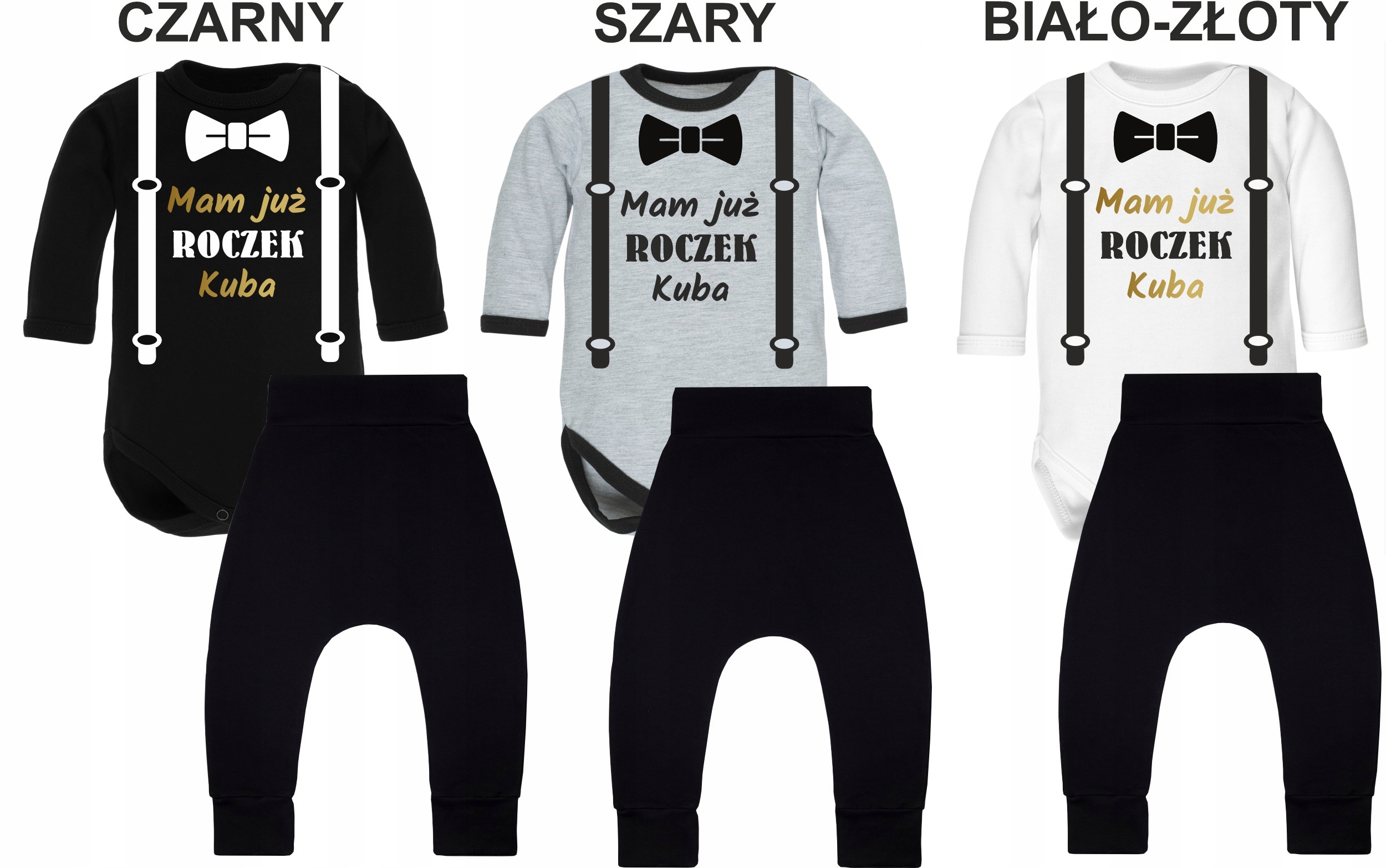 Komplet na roczek dla chłopca, pierwsze urodziny Wiek dziecka 12 m +