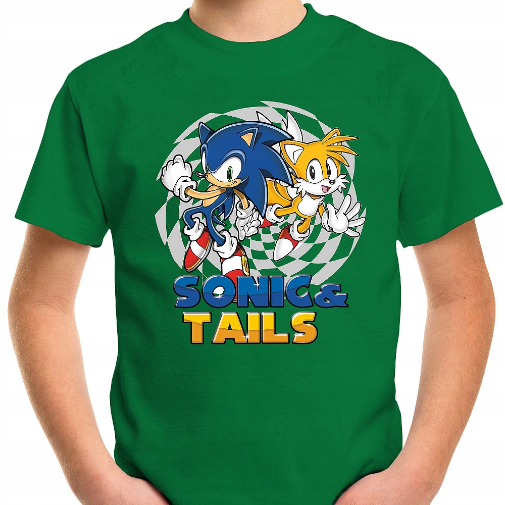 T-SHIRT KOSZULKA DLA DZIECKA SONIC 116 SUPER JAKOŚĆ