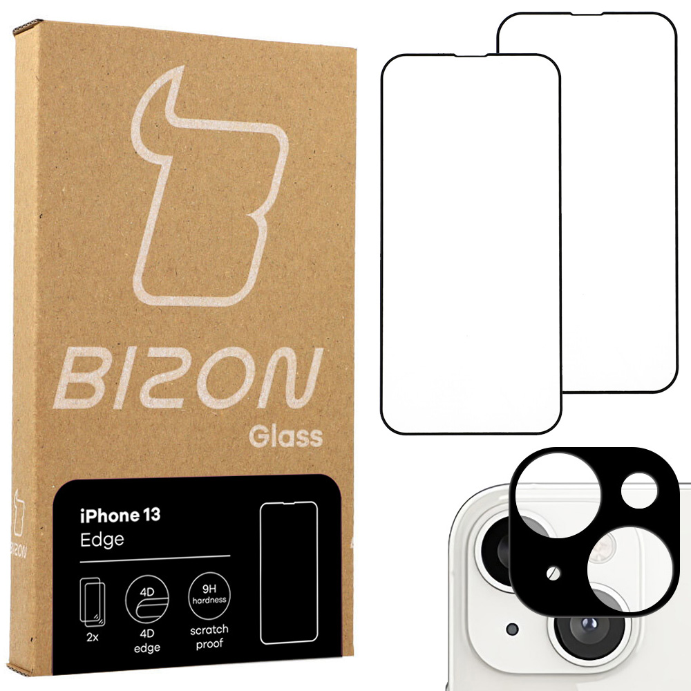 

2x Szkło szybka na aparat Bizon do iPhone 13