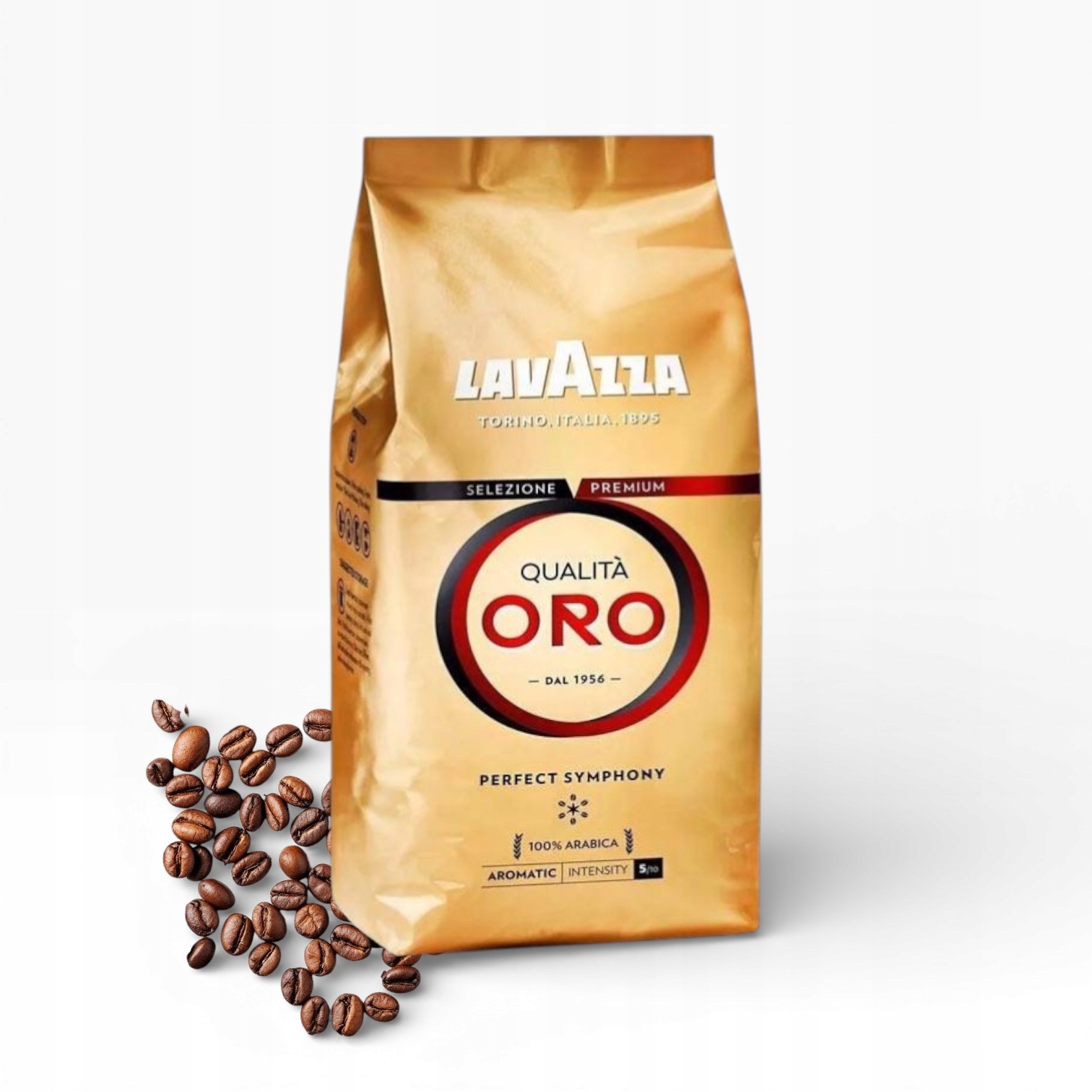 Levně Lavazza Káva zrnková Qualita Oro Arabica 100% 1000 g