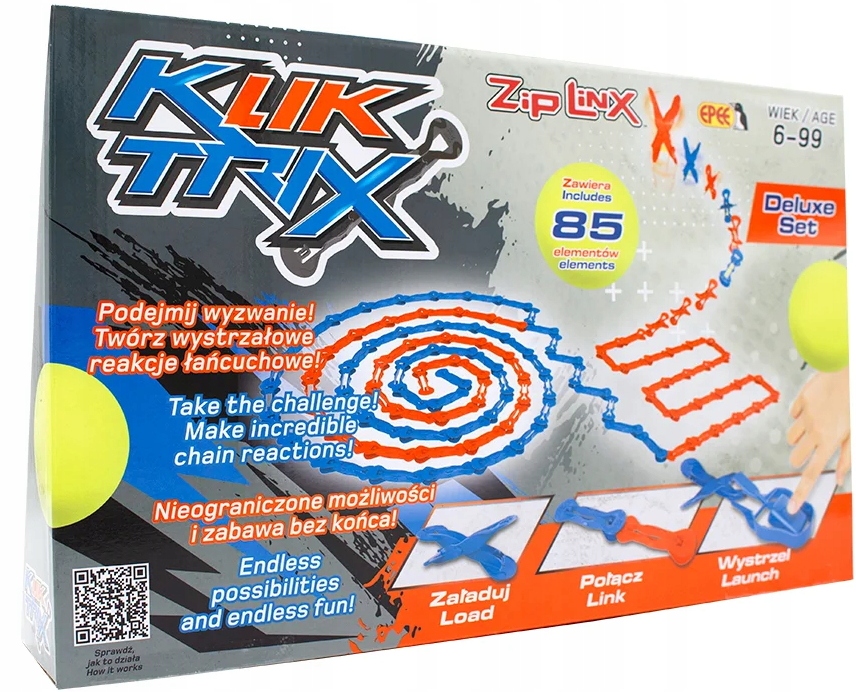 

Epee Klocki Kliktrix Zestaw Startowy 85 El 04249