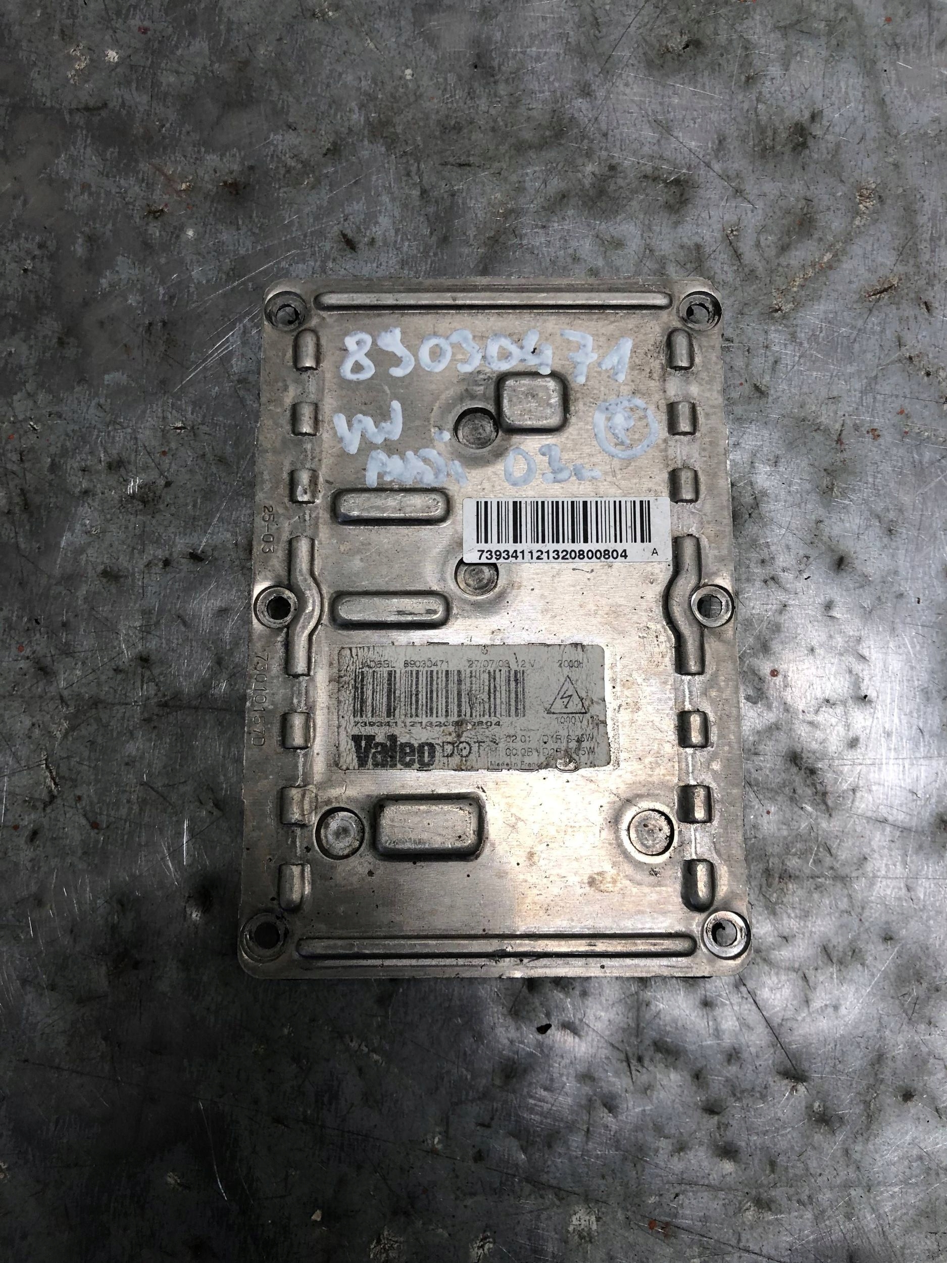 control unit XENON VW AUDI 89030471