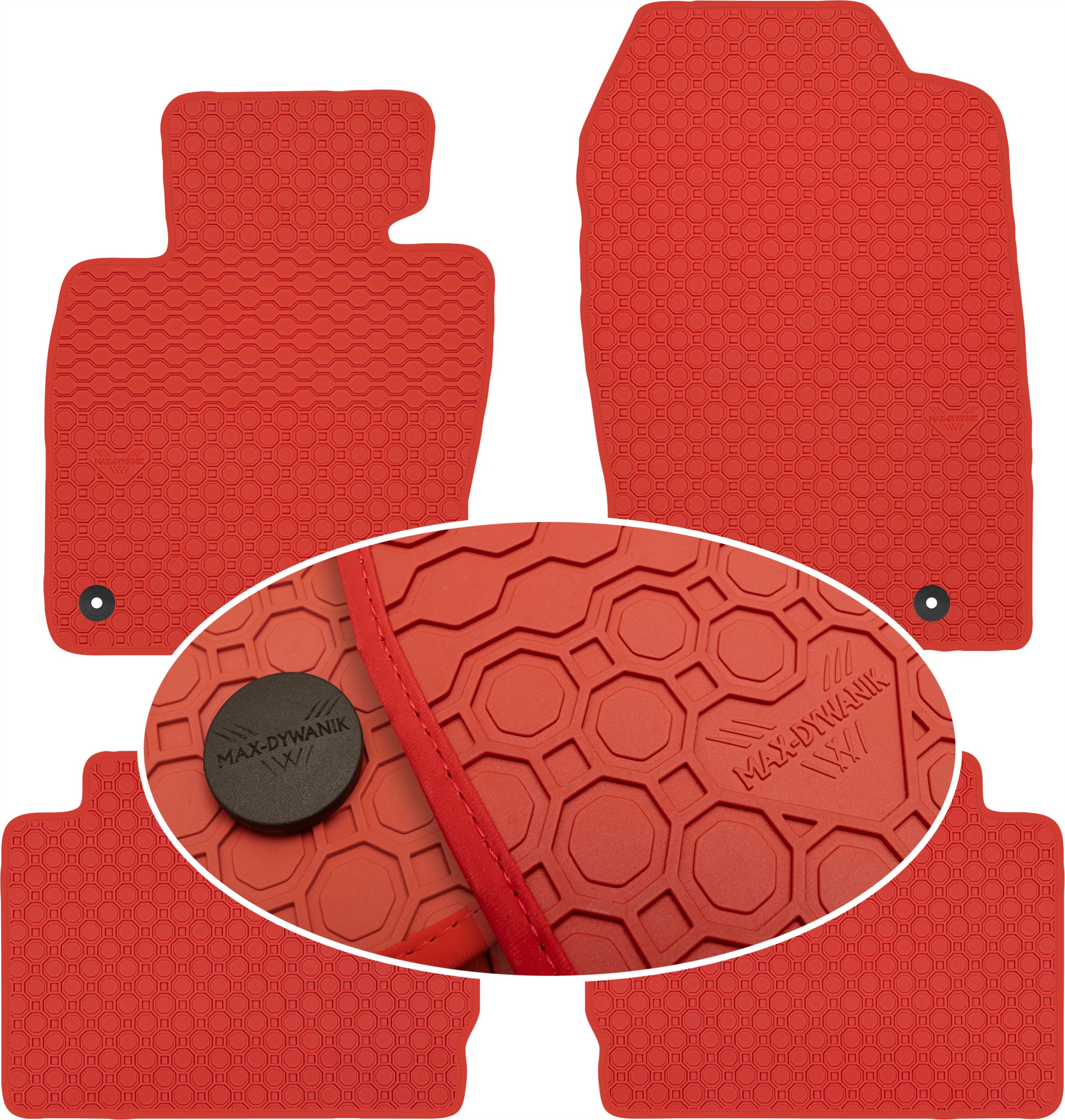 Mazda CX-5 II 2017 Koberce Červené