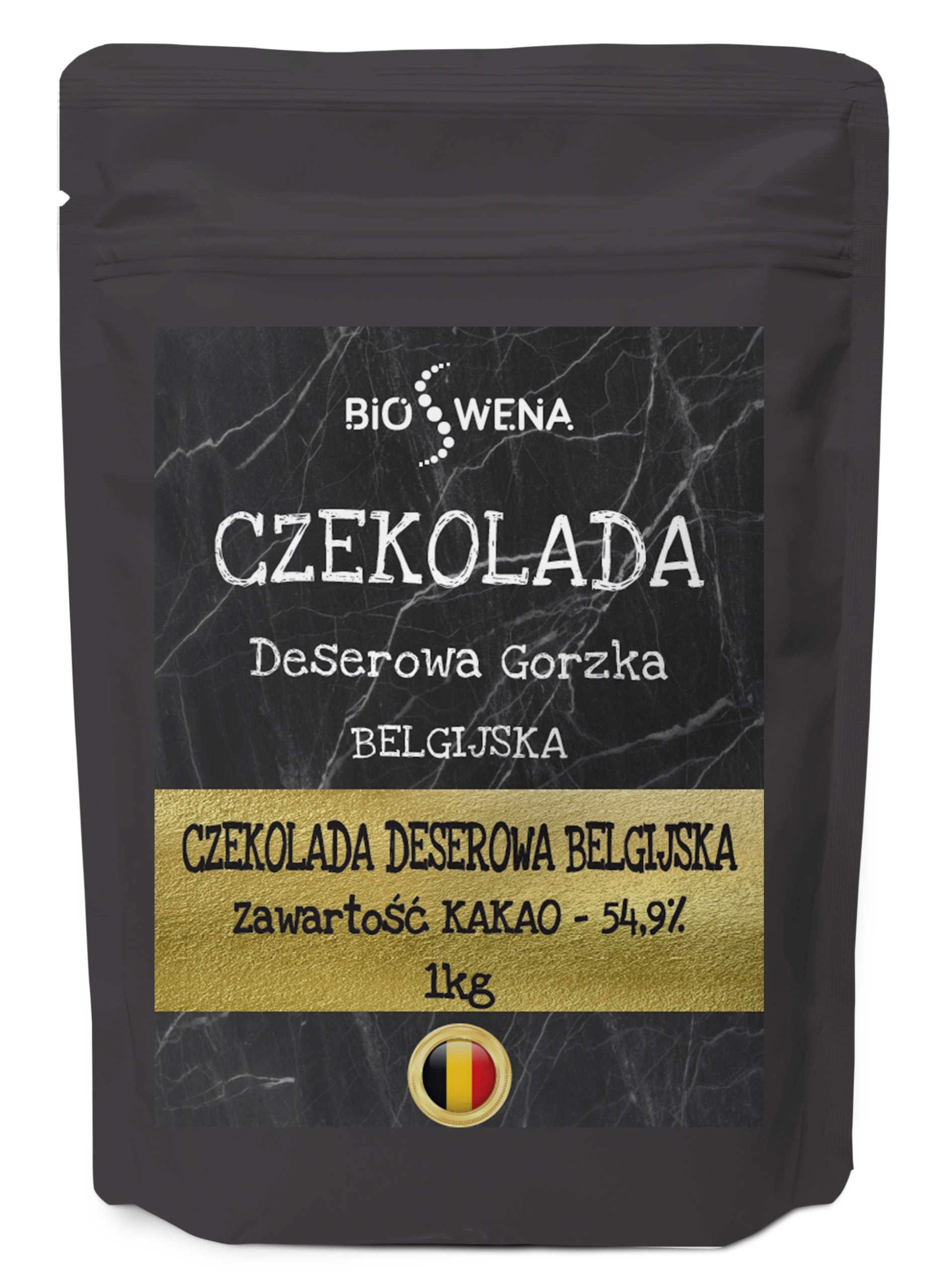 Czekolada gorzka Bioswena 1000 g