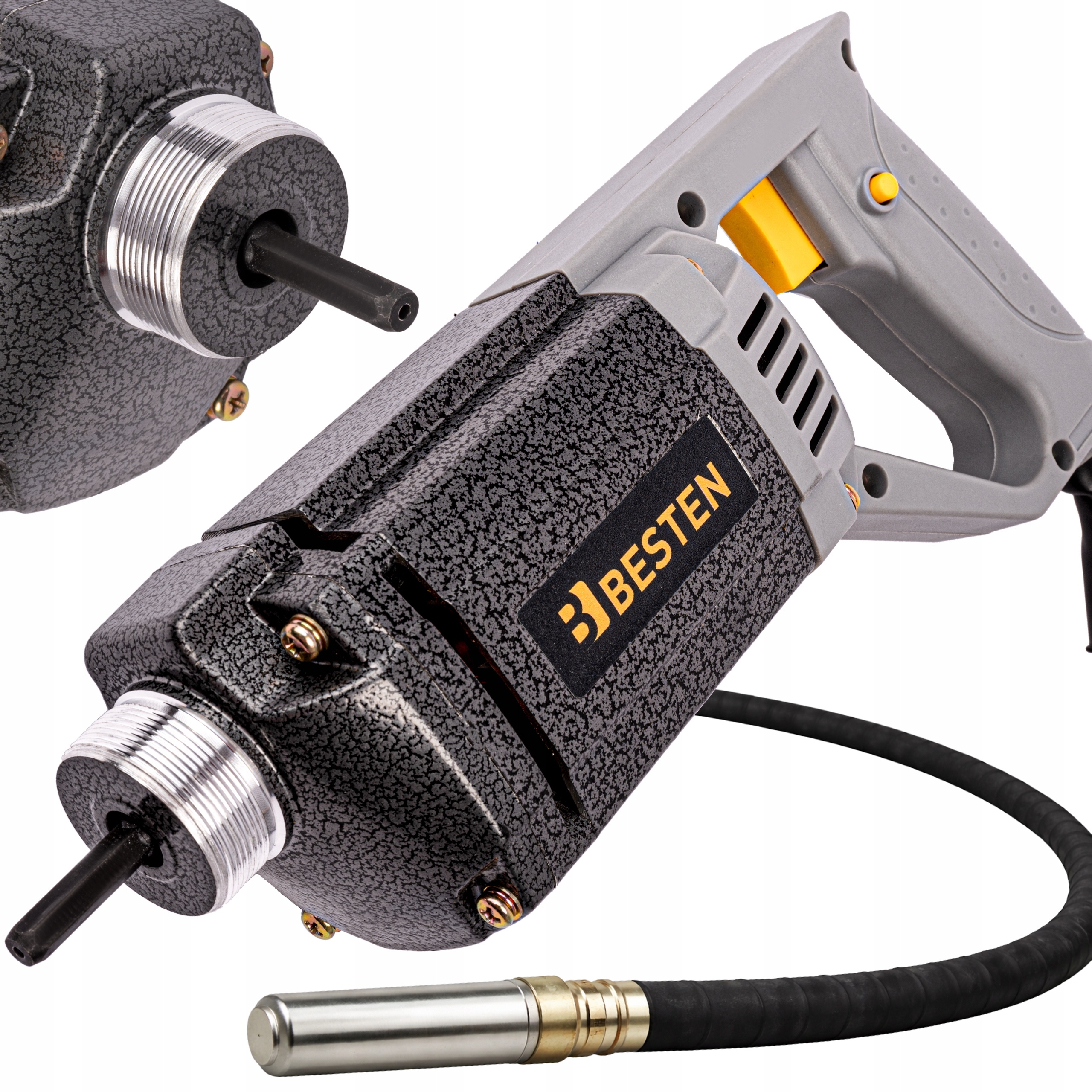 Vibrátor do Betonu Elektrická zhutňovačka 1300W Buława 2M Vibrační