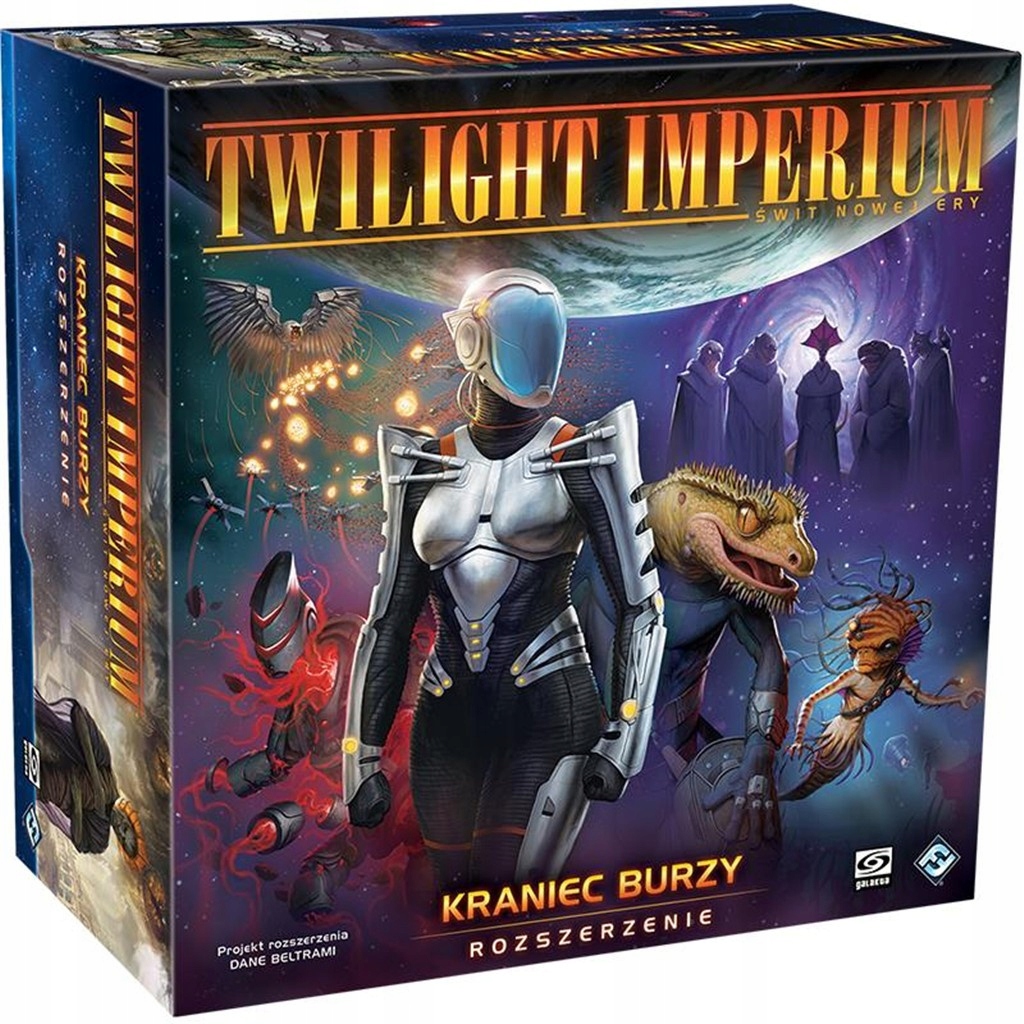 Twilight Imperium Kraniec Burz dodatek do gry planszowej