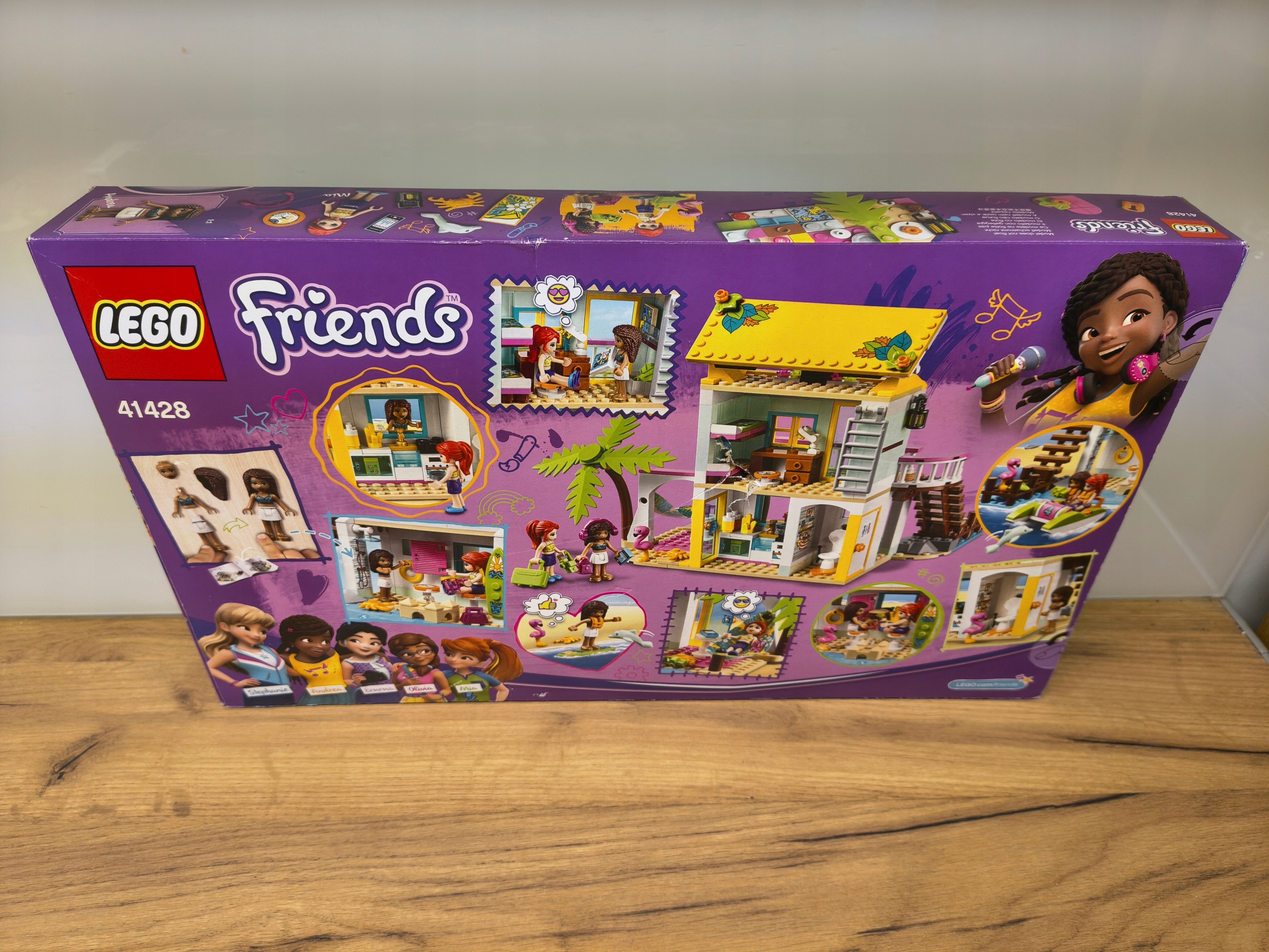 Lego Friends 41428 Domek na plaży Uszkodzenie Pudełka