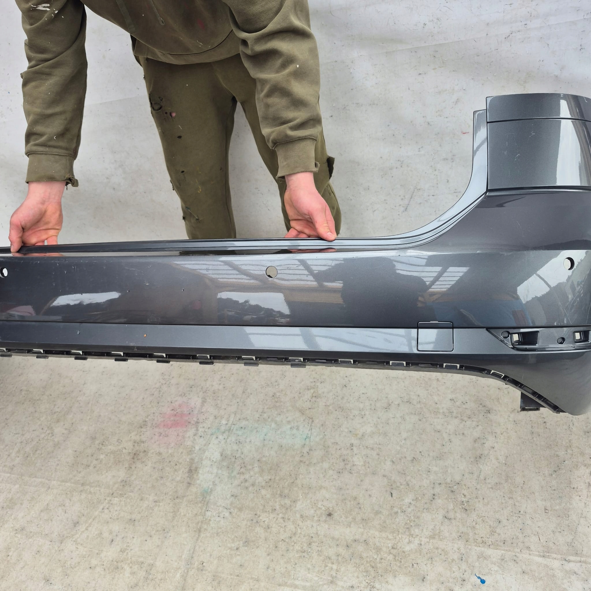 VW GOLF 7 VII LIFT KOMBI 16- bumper rear part rear PDC