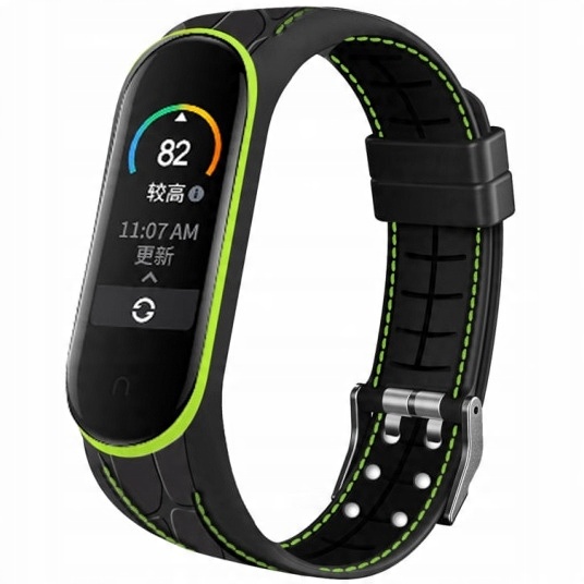 

Xiaomi BAND5 BAND6 opaska zamienna Miękka 2xklamra
