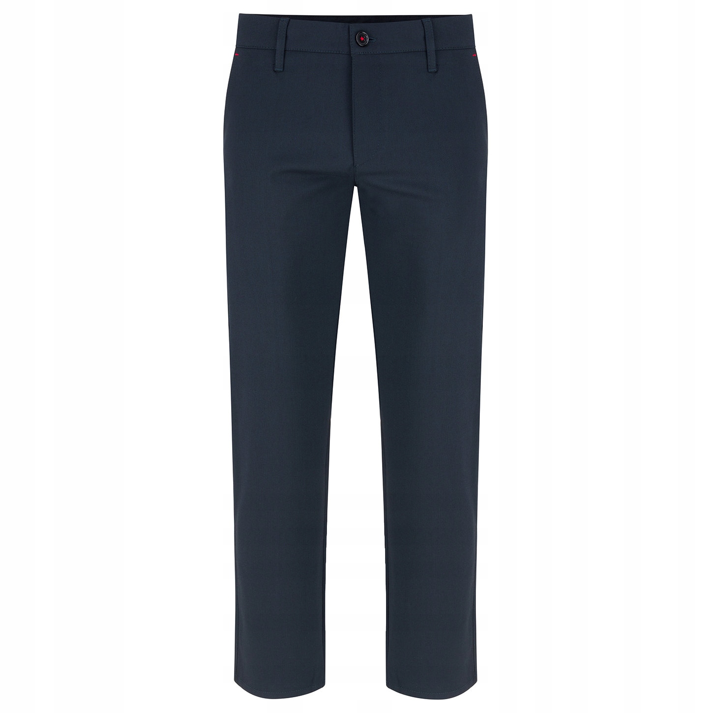 Tmavě modré pánské chino kalhoty Regular Fit Pako Lorente vel. L32 W32