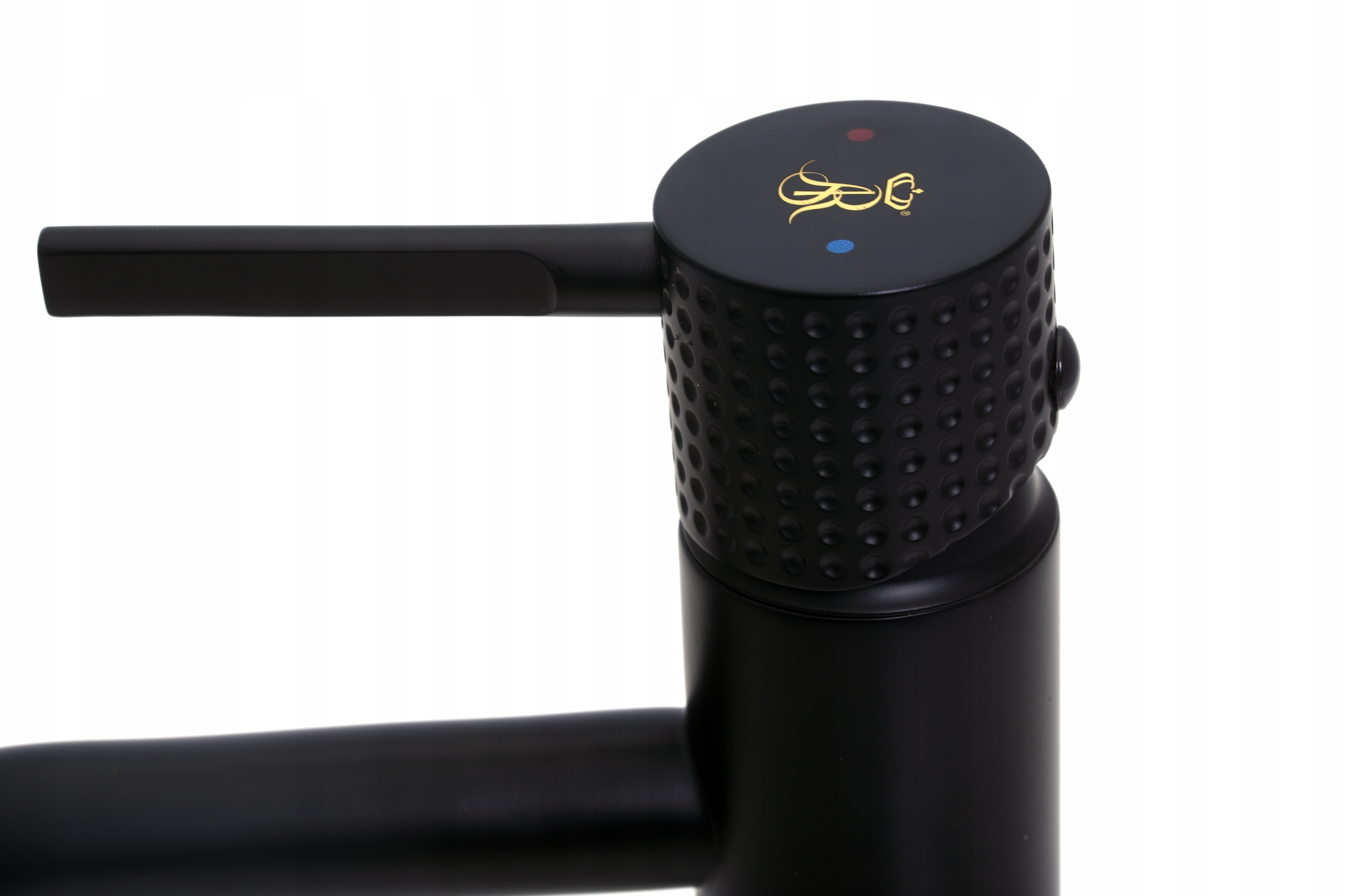 BATERIA UMYWALKOWA CZARNA MATOWA RETRO ROYAL Linia ROY