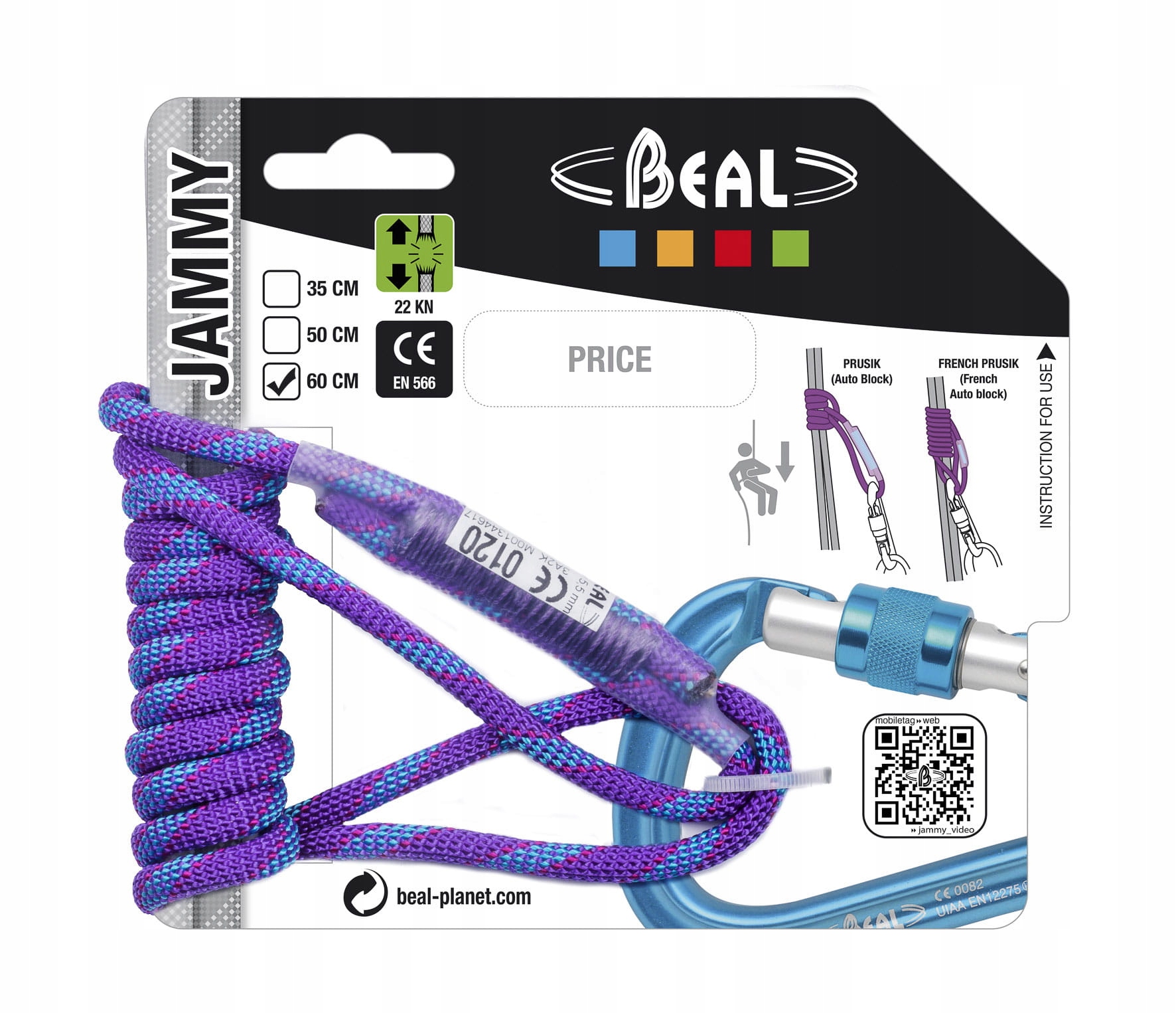 Prusik Beal Jammy 50cm