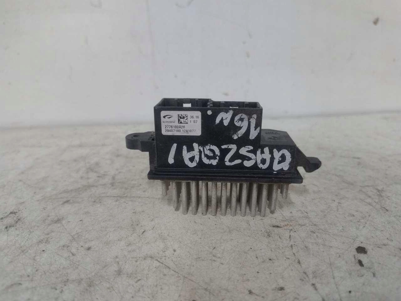 REZYSTOR OPORNIK DMUCHAWY NISSAN QASHQAI J11 2776100A26