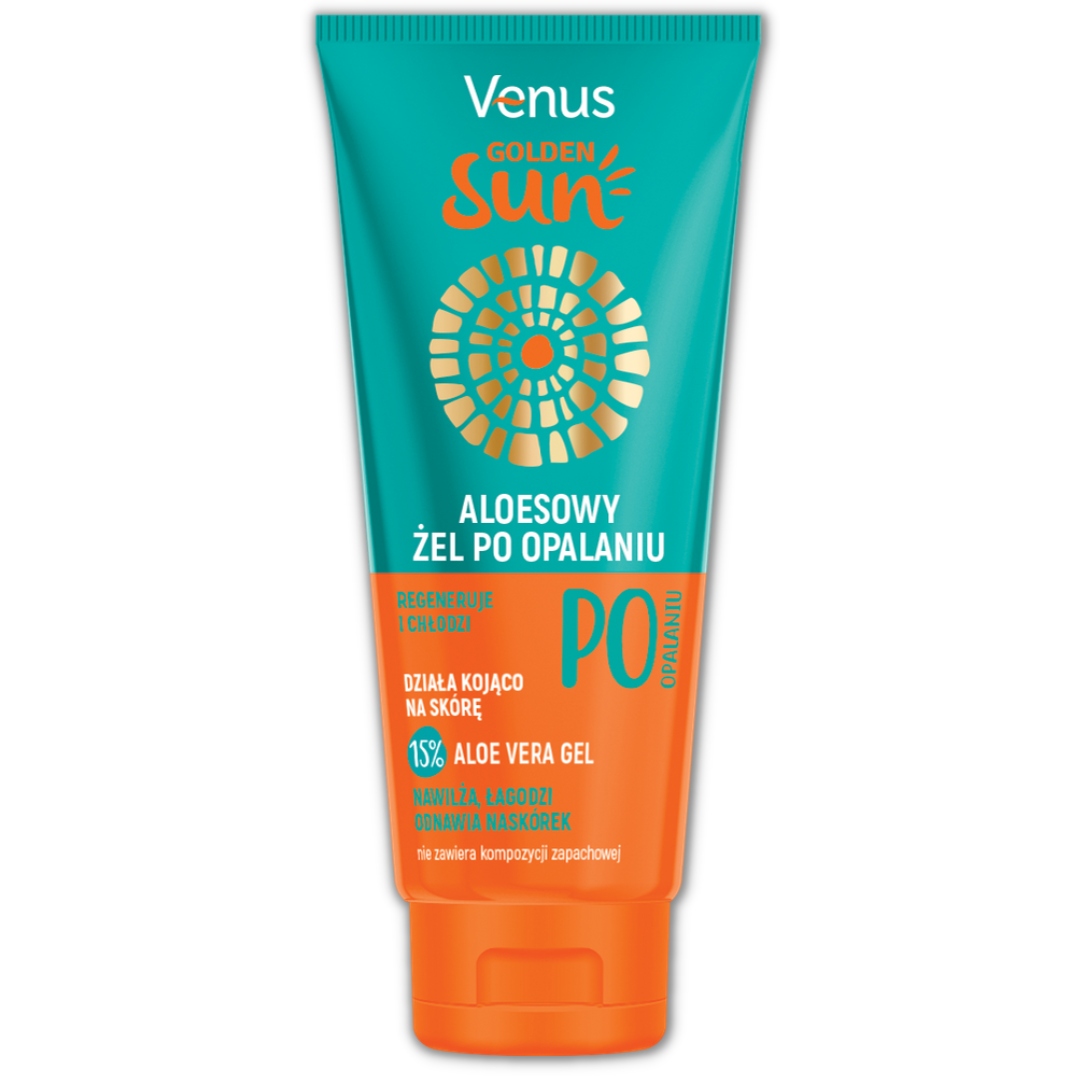 Venus Golden Sun chłodzący żel po opalaniu ALOES