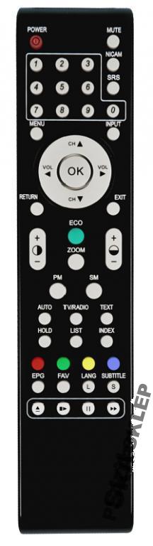 

Pilot Do Tv Telefunken LCD Tv TF4710FHD.
