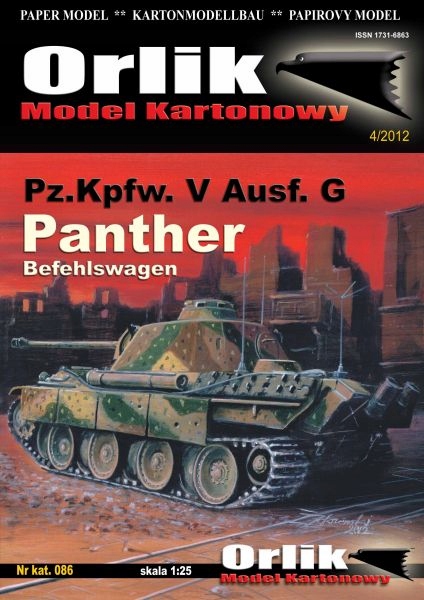 

Orlik 086. Pz.Kpfw. V ausf.G Panther Befehlswagen