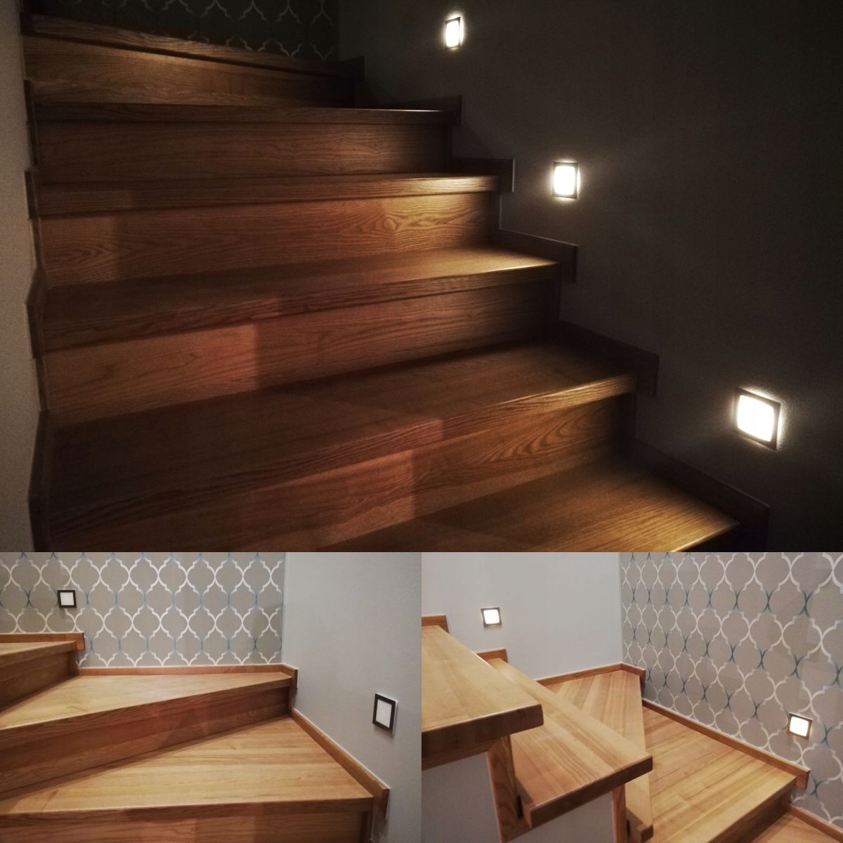 Oświetlenie schodowe oprawa oświetleniowa lampka LED Q1 MOSIĄDZ Skinder Marka Skinder Electric