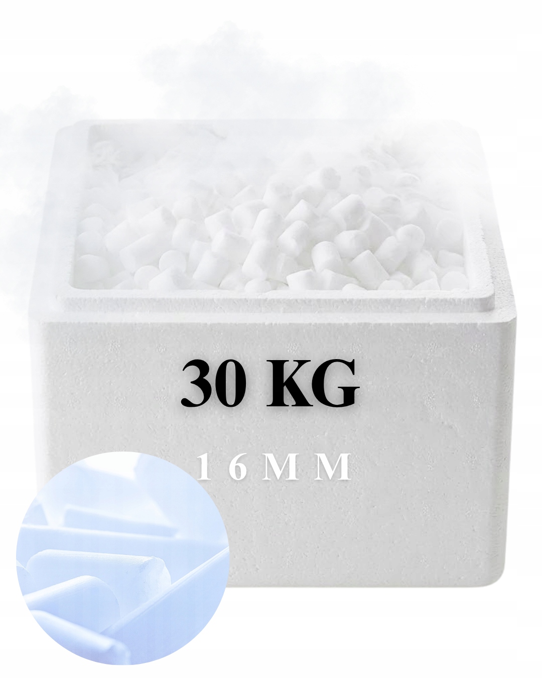 Suchy Lód Ciężki Dym 16 MM 30 Kg Thermobox