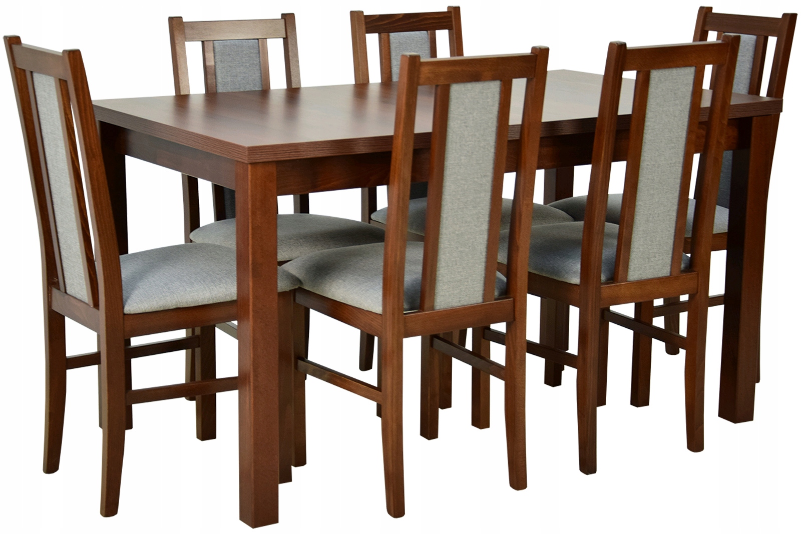 Rozkładany stół DO KUCHNI i 6 x DREWNIANE krzesło